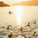 Triathlon swimming