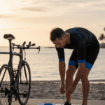 Beginner Ironman Triathlete in Training